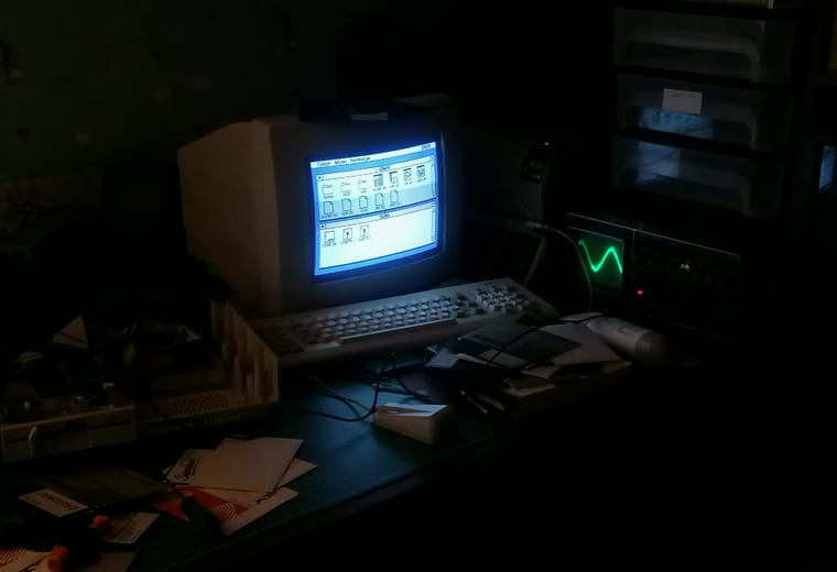 Restauration d'un Amstrad PC 1512